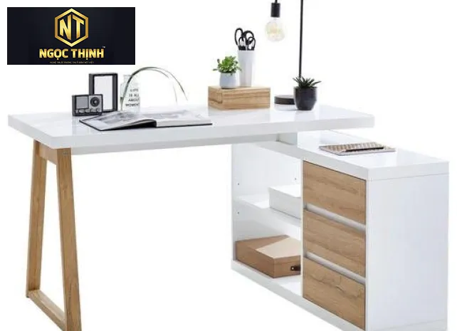 BÀN LÀM VIỆC VĂN PHÒNG NGỌC THỊNH - BLVVP07